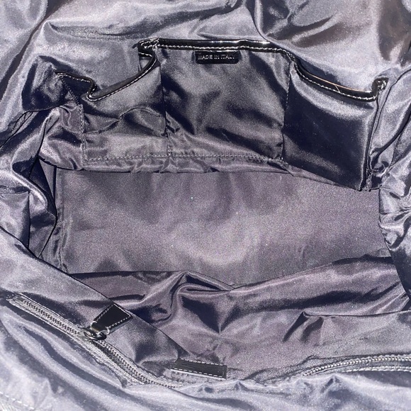 Burberry Black Floral Beat Check Satchel - Picture 5 of 8